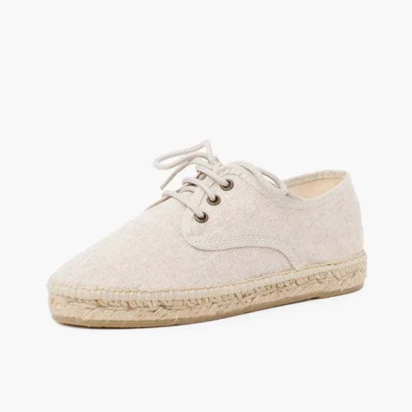 Pisamonas Blucher Linho Sola Alpargata Outlet
