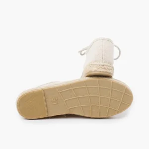 Pisamonas Blucher Linho Sola Alpargata Outlet