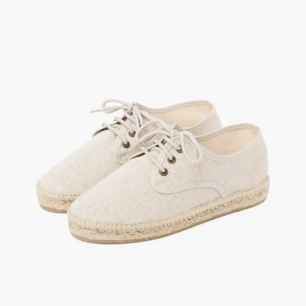 Pisamonas Blucher Linho Sola Alpargata Outlet