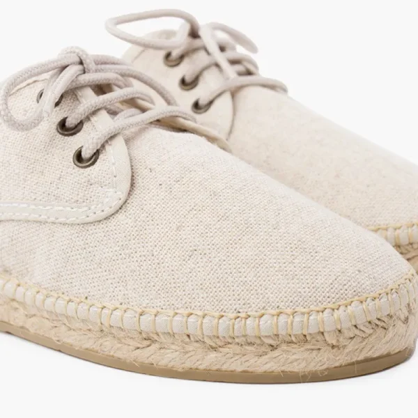 Pisamonas Blucher Linho Sola Alpargata Outlet