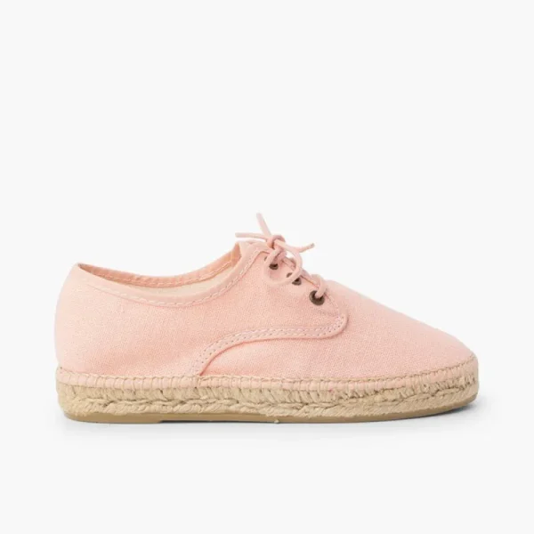 Pisamonas Blucher Linho Sola Alpargata Outlet