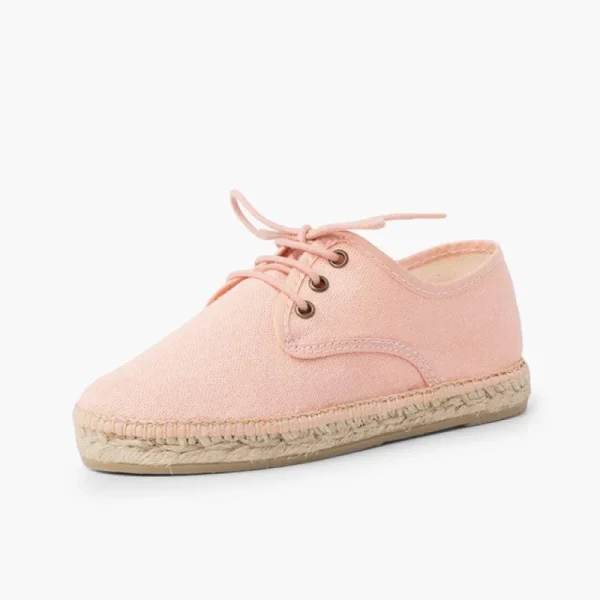 Pisamonas Blucher Linho Sola Alpargata Outlet