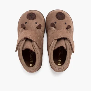 Pisamonas Botas Camurca Cachorro Fecho Aderente Hot