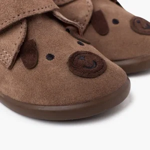 Pisamonas Botas Camurca Cachorro Fecho Aderente Hot
