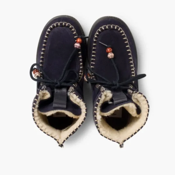 Pisamonas Botas Camurca Com Missangas E Forro Felpudo Online