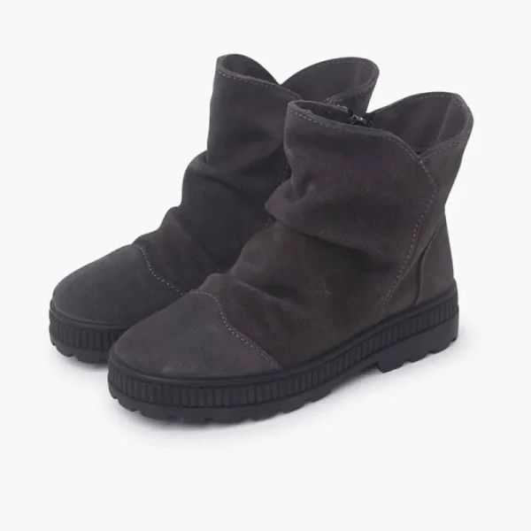 Pisamonas Botas Camurca Efeito Enrugado Shop