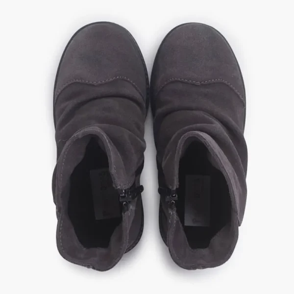 Pisamonas Botas Camurca Efeito Enrugado Shop
