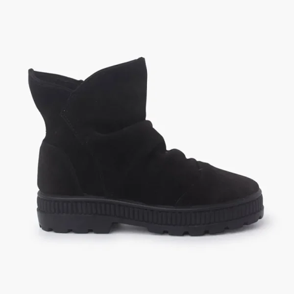 Pisamonas Botas Camurca Efeito Enrugado Shop