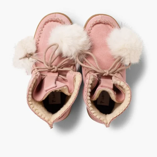 Pisamonas Botas Com Pompons Camurca Menina Cheap