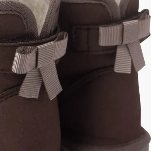 Pisamonas Botas Tipo Australianas Laco Lateral Cor Castanho Hot