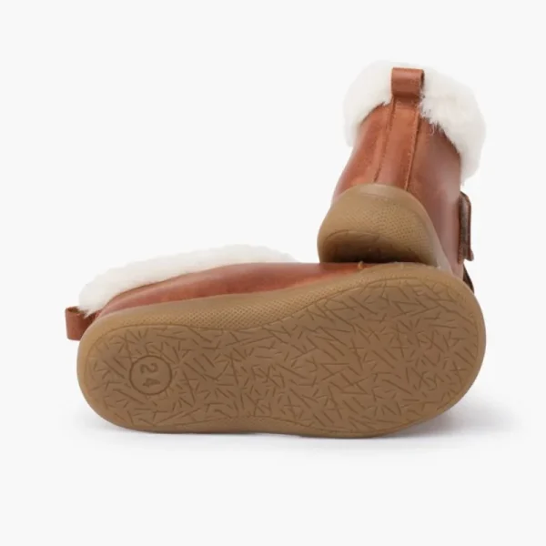 Pisamonas Botinha Pele Rebordo Pelo Tira Larga Outlet
