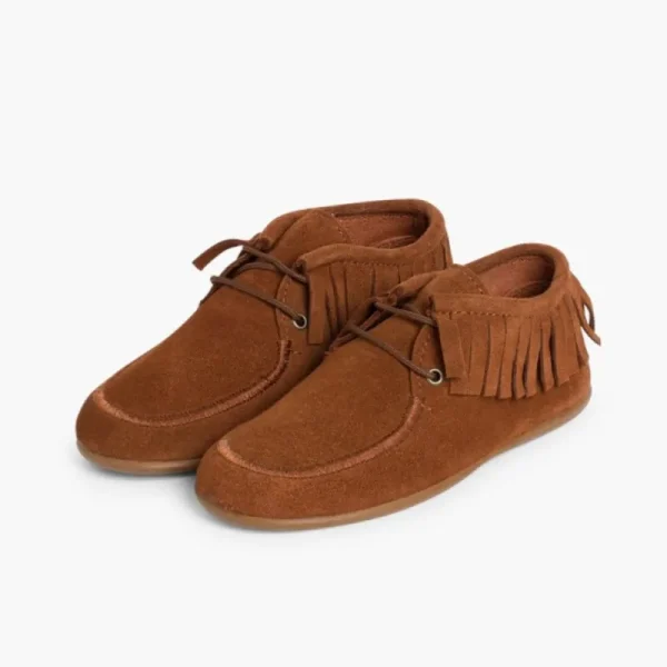 Pisamonas Botins De Franjas Para Criancas E Mulher Outlet