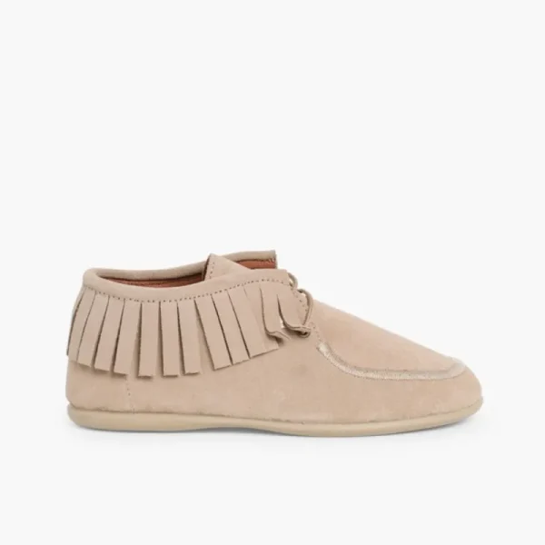 Pisamonas Botins De Franjas Para Criancas E Mulher Outlet