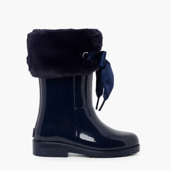 Pisamonas Galochas Campera Rebordo Pelo Suave E Laco Fashion