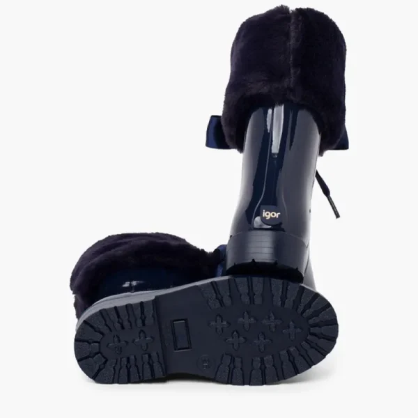 Pisamonas Galochas Campera Rebordo Pelo Suave E Laco Fashion