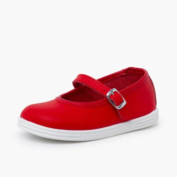 Pisamonas Merceditas Pele Lavavel Fivela Clearance