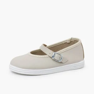 Pisamonas Merceditas Pele Lavavel Fivela Clearance