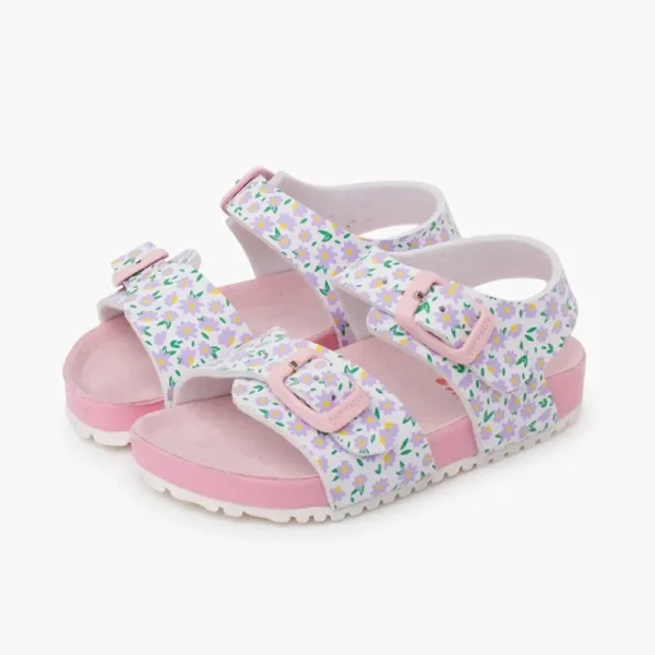 Pisamonas Sandalia Bio Gel Flores Garvalin Cor Flores Store