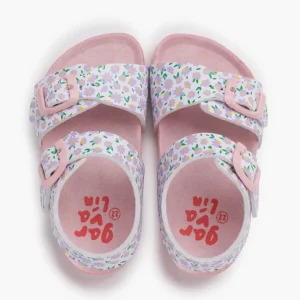 Pisamonas Sandalia Bio Gel Flores Garvalin Cor Flores Store