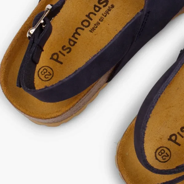 Pisamonas Sandálias Tiras Cruzadas Crianca Em Nobuck Best
