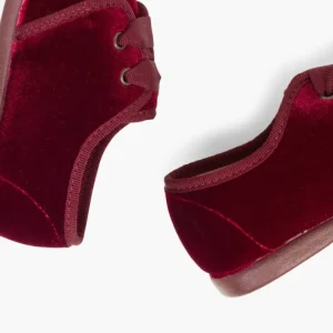 Pisamonas Sapatos De Veludo Atacadores Gorgorao New