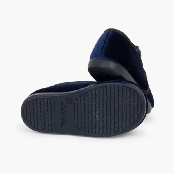 Pisamonas Sapatos De Veludo Atacadores Gorgorao New